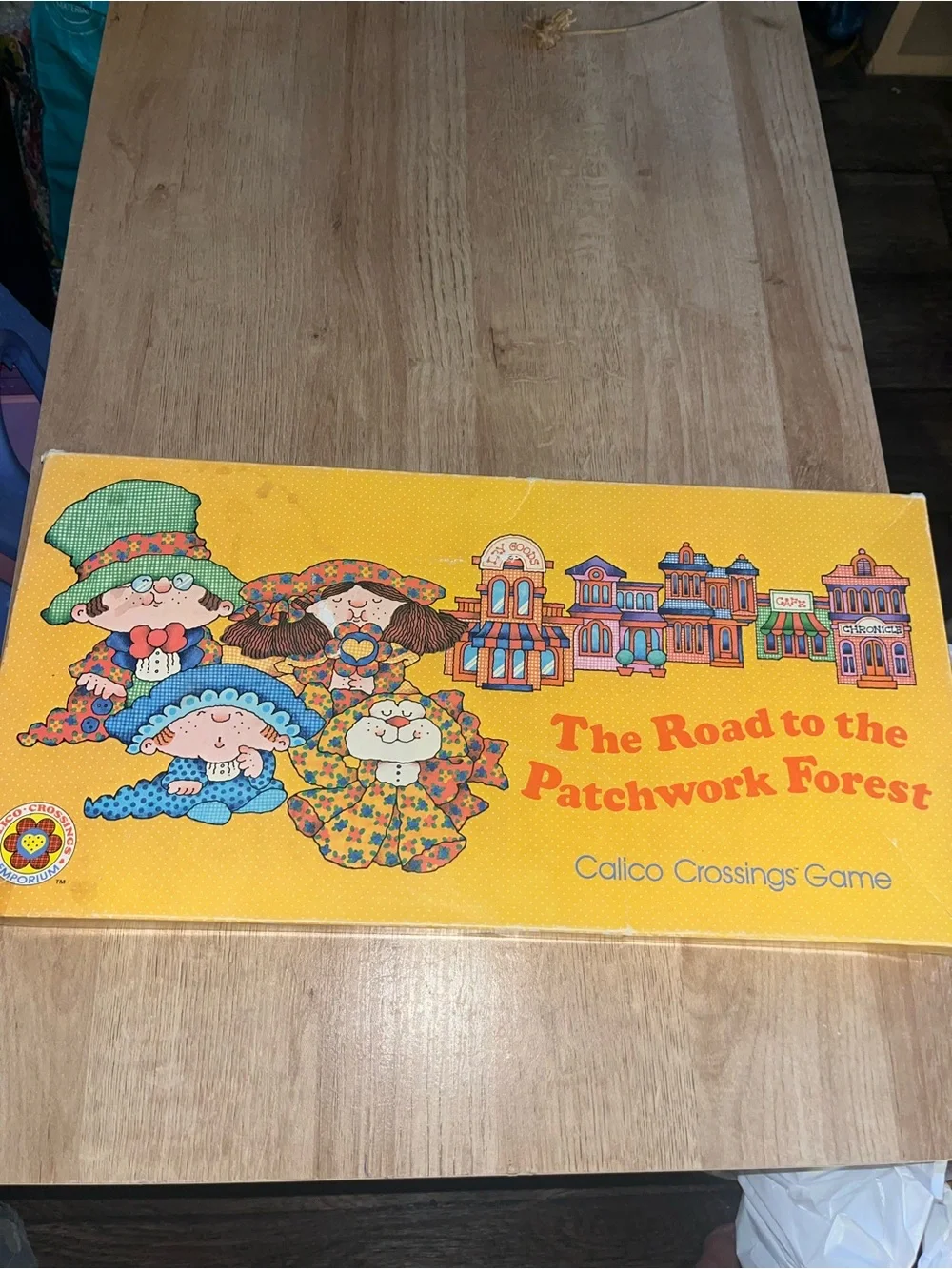 The Road to the Patchwork Forest Calico Crossings Board Game from Current